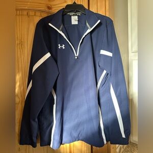 Under Armour Dark Blue Half-Zip Jacket